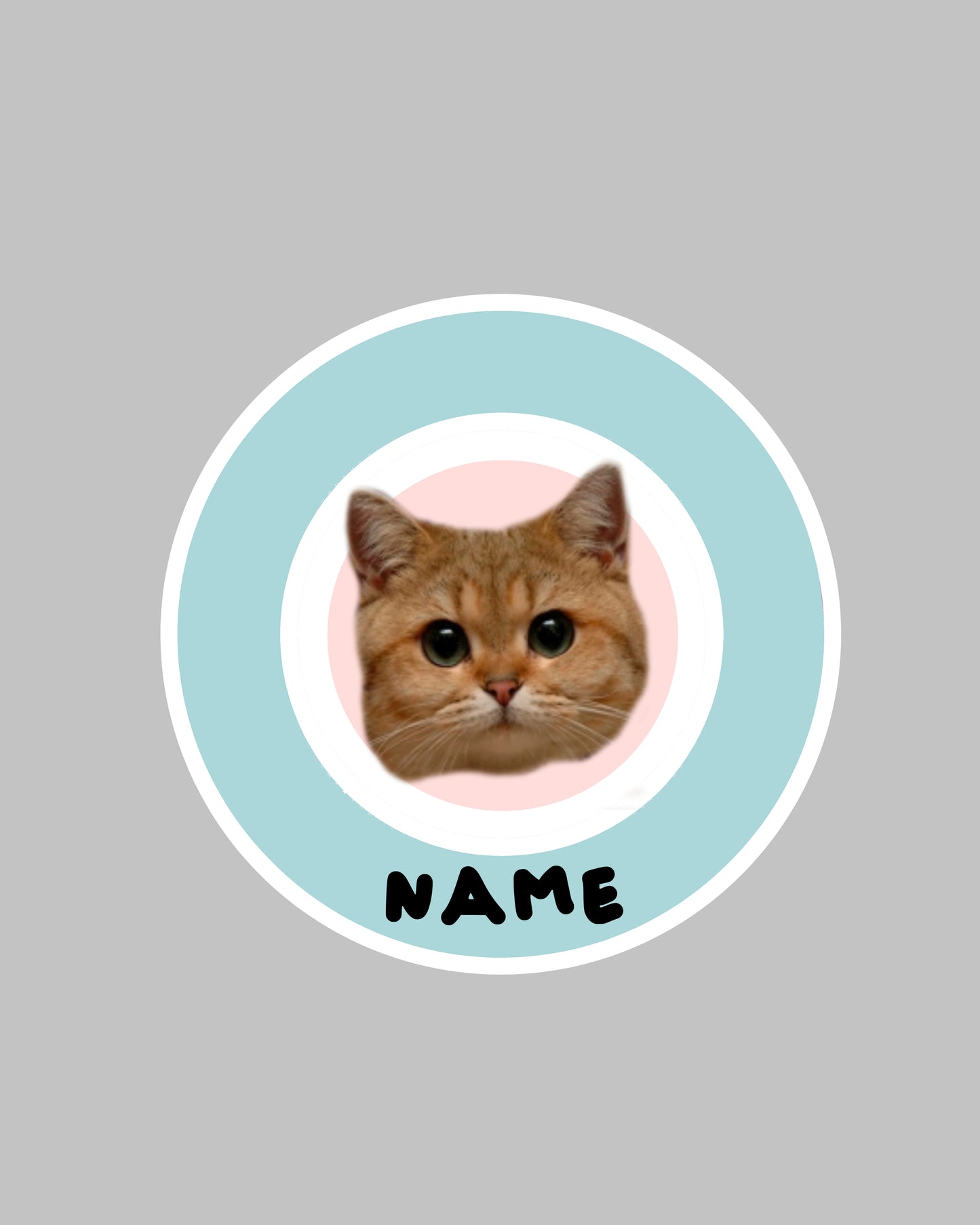 Custom Rug-Pets’ Name(Round)