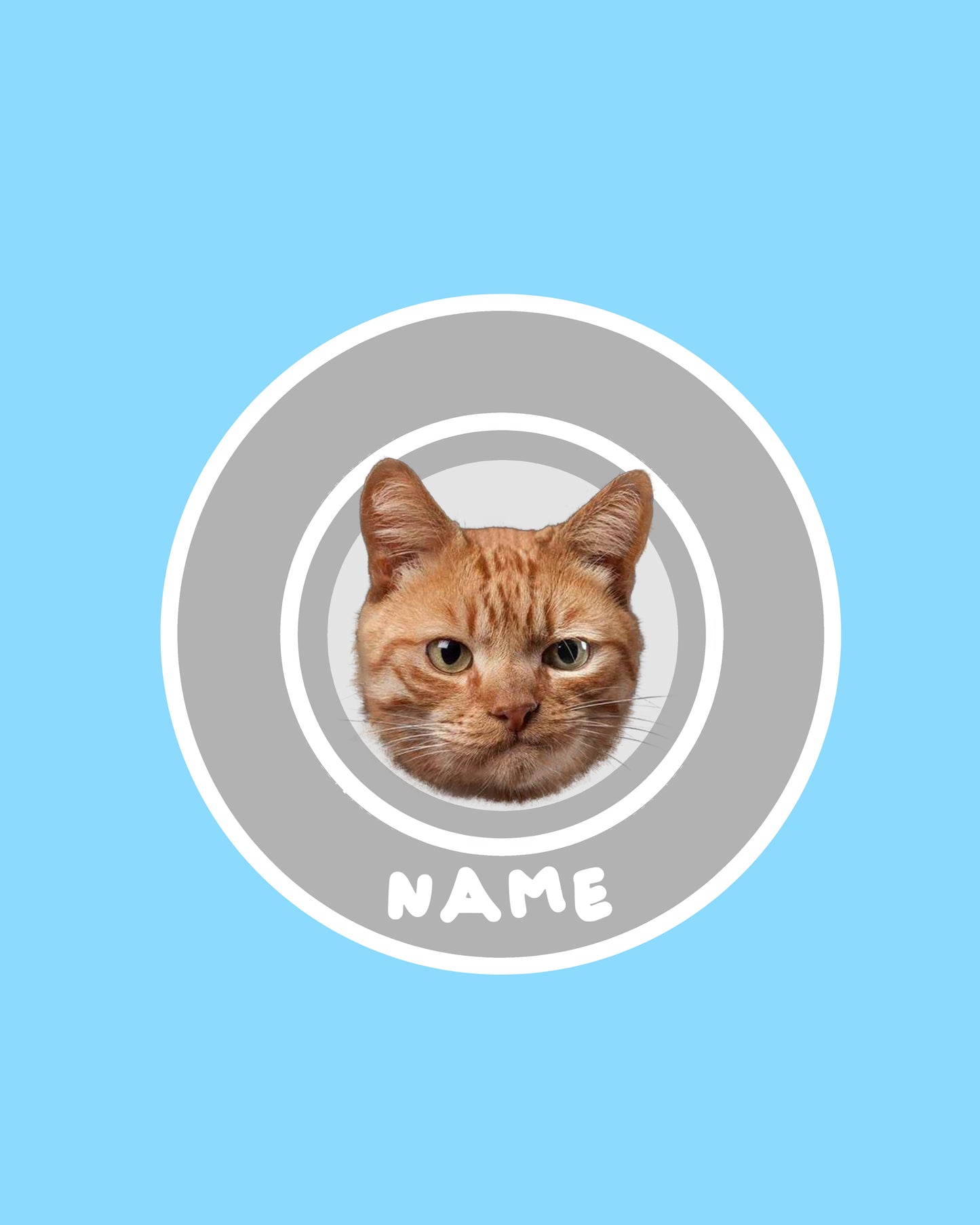 Custom Rug-Pets’ Name(Round)
